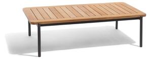 Zahradní odkládací stolek z teakového dřeva 75x120 cm Omer – Diphano
