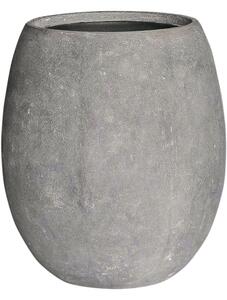 Obal Polystone Coated Plain - Balloon Raw šedá s vnitřní vložkou, průměr 48 cm
