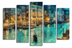 Obrazy v sadě 5 ks Venice – Wallity