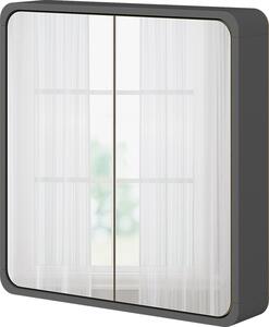 Koupelnová zrcadlová skříňka Vicco Arla Antracit/dub 60 x 60 cm, Model 50157