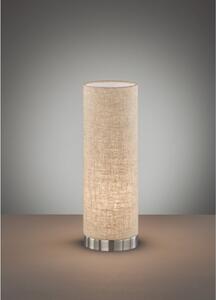 Béžová stolní lampa s textilním stínidlem (výška 35 cm) Thor – Fischer & Honsel
