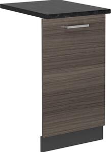 Čelní panel myčky Vicco R-Line Ušlechtilá šedá 45 cm , PD Antracit, Model 55026