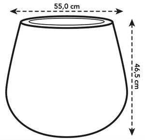 Obal Pure Cone průměr 55 cm, výška 46 cm, černá