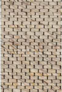 Béžový vlněný koberec Zuiver Frills, 170 x 240 cm