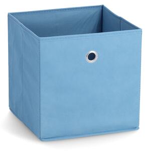 ZELLER Úložný box textilní modrý 28x28x28cm