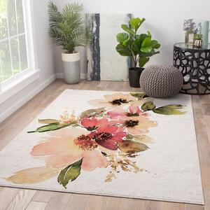 Bílo-světle růžový pratelný koberec 80x140 cm – Oyo Concept