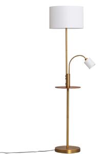 Stojací Lampa Lindby, Aovan, Bronzová / starobylá mosaz, Obývací pokoj, Kov, Moderní