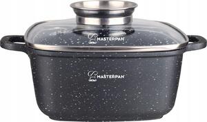 Tradiční Hrnec Masterpan Hliníkový Hrnec MRAMOROVÝ NEPŘILNAVÝ 5,5 l