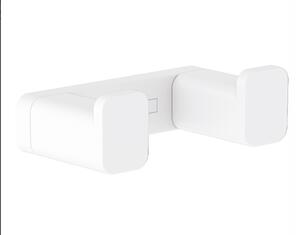 Hansgrohe AddStoris dvojitý háček na ručník bílý 41755700