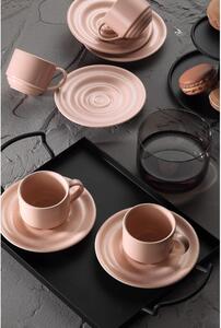 Růžové šálky na espresso v sadě 12 ks 75 ml – Kütahya Porselen