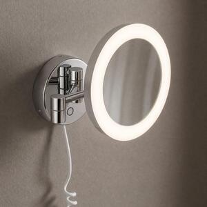 Zrcadlo do kosmetického salonu Kronenbach LED, model 2.0, kulaté, nástěnné, s napájecím kabelem