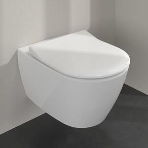 Villeroy & Boch, toaleta Taro a toaletní sedátko SlimSeat s automatickým spouštěním