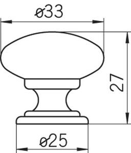 Siro ALMA starobronz 33 mm