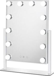 UNIQ New York Mega LED kosmetické zrcadlo s 12 žárovkami – bílé