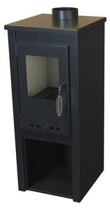 Krbová kamna OKTA S, 3,9 kW, vytápěcí schopnost: 100 m³, ocelová
