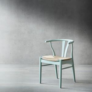 Světle zelená jídelní židle z bukového dřeva Findahl by Hammel Freja