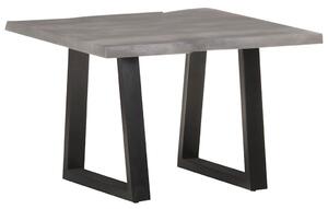 Konferenční stolek s živou hranou 60x60x40 cm masivní akácie 321045