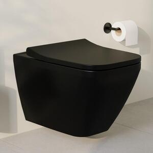 VitrA M-Line, závěsné WC s hlubokým splachováním, 54 cm, bez obruby, hranaté