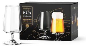 BOHEMIA PRESTIGE MARY SKLENICE NA PIVO 380ML SADA 6KS