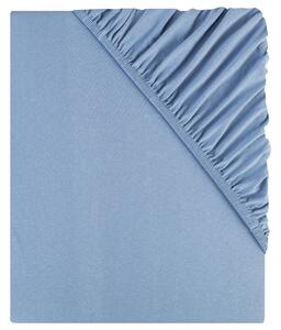 LIVARNO home Žerzejové napínací prostěradlo, 140-160 x 200 cm (modrá) (100375068004)