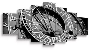 Obraz - Astronomické hodiny, Praha, Česká Republika (210x100 cm)