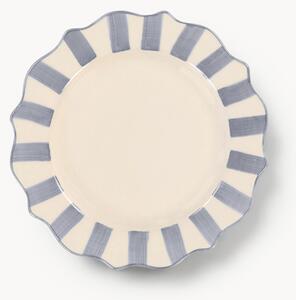 Ručně malovaný snídaňový talíř Lilac Scalloped