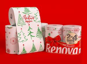 Renova Vánoční 2vrstvé papírové kuchyňské utěrky, 2 role