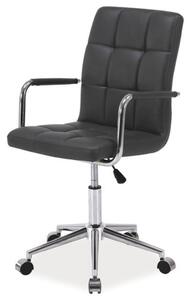 Kancelářská židle SIGQ-022 tmavě šedá