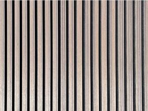 Akustický panel Ořech tmavý dýha 60x270 cm lamely na filcu DAP60270DOT