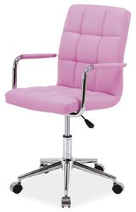 Kancelářská židle SIGQ-022 růžová