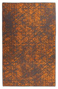 KOBEREC TKANÝ NA PLOCHO, 80/150 cm oranžová Kayoom - Online Only koberce & rohožky, Online Only