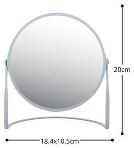 Spirella kosmetické zrcadlo kosmetické zrcadlo koupelnové zrcadlo "Akira" 5x zvětšení - matné Ice Blue