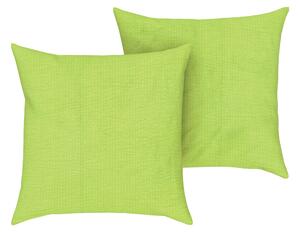 LIVARNO home Potah na polštář, 50 x 60 cm, 2 kusy (zelená) (100375694006)