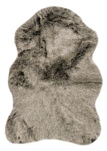 KOŽEŠINOVÝ KOBEREC, 60/90 cm, hnědá, olivově zelená - Online Only koberce & rohožky, Online Only
