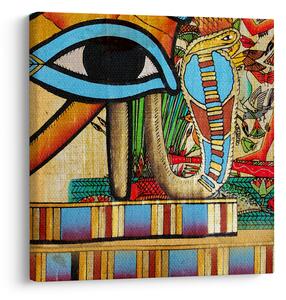 Obraz s egyptskými motivy (30x30 cm)