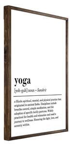 Plakát 50x70 cm Yoga – Wallity