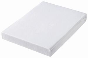 ELASTICKÉ PROSTĚRADLO, žerzej, bílá, 120-130/200-220 cm Novel - Prostěradla, Online Only