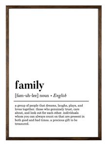 Obraz 50x70 cm Family – Wallity