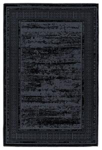 KOBEREC TKANÝ NA PLOCHO, 120/170 cm černá - Online Only koberce & rohožky, Online Only