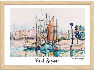 Plakát v rámu 45x35 cm Paul Signac – Wallity