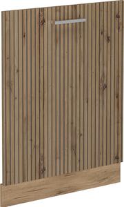 Čelní panel myčky Vicco R-Line Řemeslný dub 60 cm bez pracovní desky, Model 54622