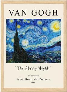 Plakát v rámu 35x45 cm Vincent Van Gogh – Wallity