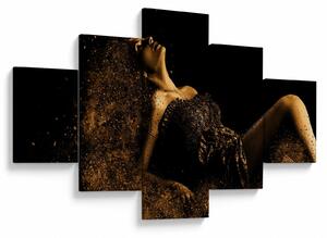 Obraz - Žena ze zlata (125x70 cm)