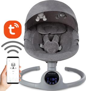 Kidwell REVE 2v1 elektrické houpací křeslo s Bluetooth, dálkovým ovládáním a Tuya