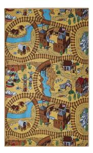 AladinWorld Expres, Dětský kusový koberec Western, 50x200, vícebarevná, dětský pokoj
