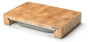 Continenta C4026 - Kuchyňské prkénko s mísou 39x27 cm gumovník
