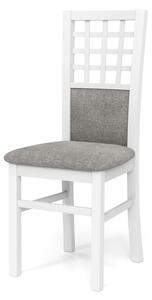 Jídelní židle GIRORD 3 bílá/šedá