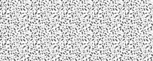 Ubrus teflonový světle šedý, vzor lístky Rozměry: 120x180, Tvar: Ovál