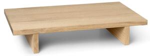 Odkládací stolek Kona Low "Natural Oak" ferm LIVING