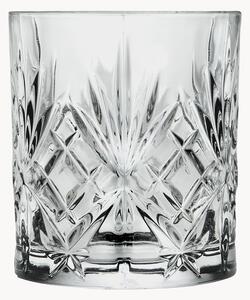 Sada sklenic na whisky z křišťálového skla Melodia, 6 dílů
